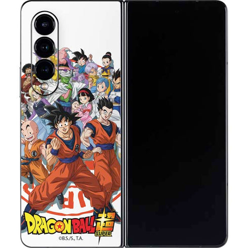 Dragon Ball Super Group Galaxy Z Fold4 5G Skin
